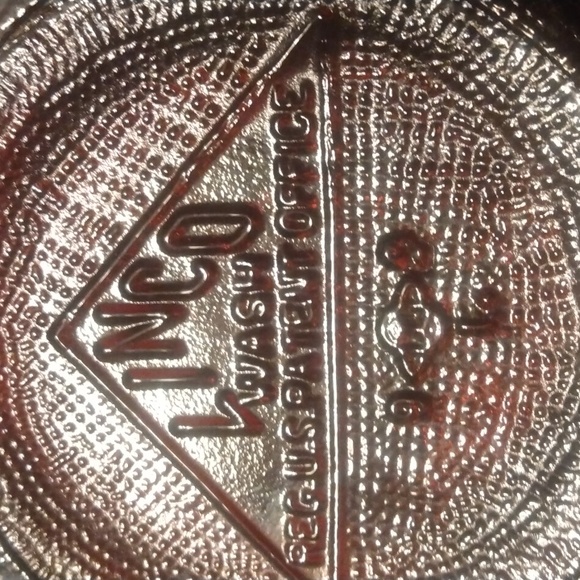 VTG LINCO Disinfects/Bleaches 32OZ Brown Glass Bottle - Picture 2 of 5